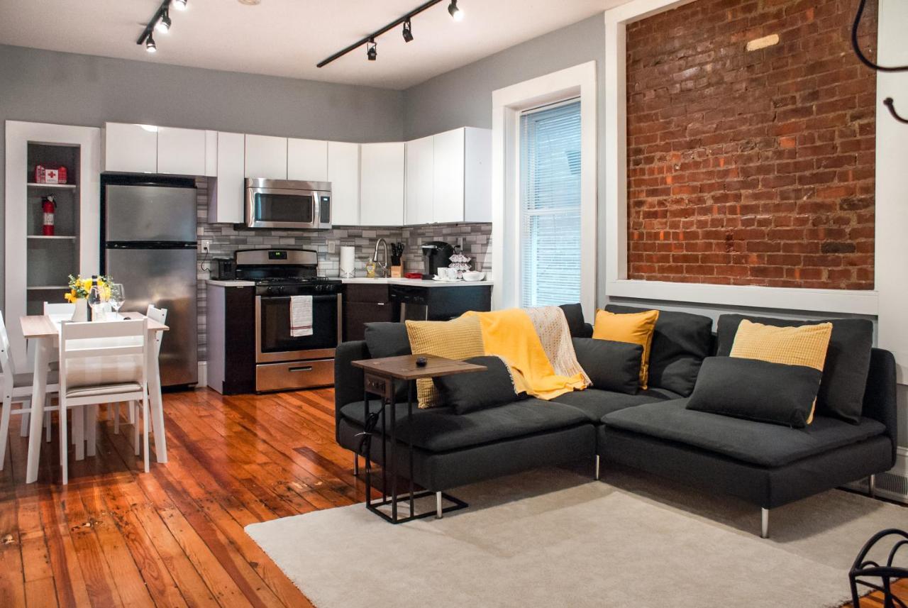 Gorgeous 1Br Wooster Sq. Apt. - Wshr/Dryr, Parking New Haven Luaran gambar